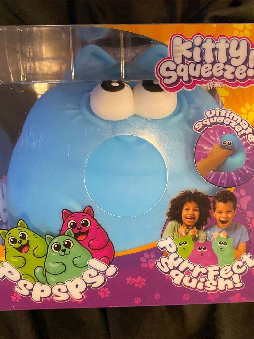 Viral Kitty Squeeze Squishy Toy 5 Jumbo Stress And Anxiety Relief!